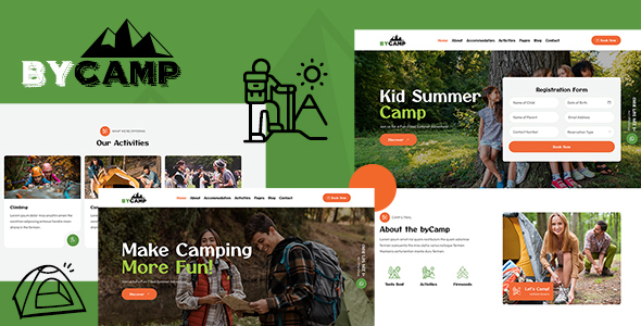 BYCAMP - Camping & Adventure Template by DuruThemes