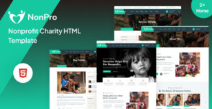 Nonpro-Nonprofit Charity HTML5 Template by Website_Stock