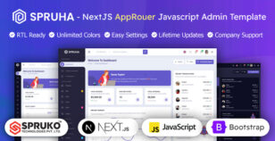 Spruha - Nextjs Javacsript AppRouter Admin Dashboard Template by SPRUKO