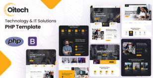 Oitech - Technology IT Solutions PHP Template by KodeSolution