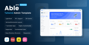 Able Pro Tailwind CSS Admin Dashboard Template by phoenixcoded