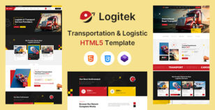 Logitek - Transportation and Logistic HTML5 Template by Theme-vally