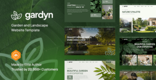 Gardyn - Garden and Landscape Website Template by designesia