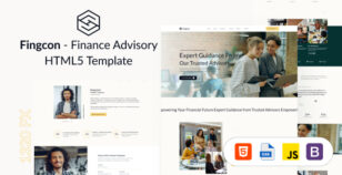 Fingcon - Finance Advisory HTML Template by thememarch