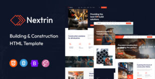 Nextrin | Construction HTML Template by capricorn-studio