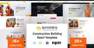 Konstruk - Construction React JS Template by rs-theme