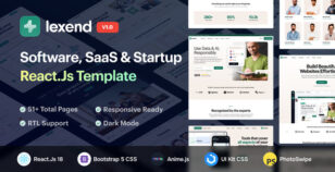 Lexend - Software, SaaS & Startup ReactJs Template by elite-themes24