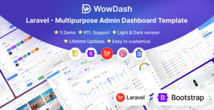 WowDash - Laravel - Admin Dashboard Template Multipurpose by wowtheme7