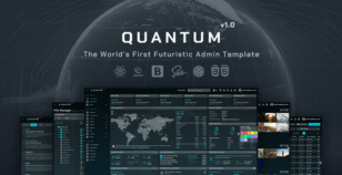 Quantum - React 18 Bootstrap Admin Template by SeanTheme