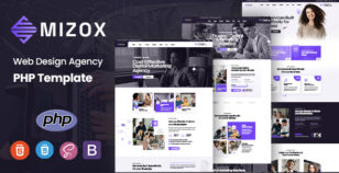 Mizox - Web Design Agency PHP Template by KodeSolution