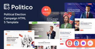 Politico - Political Election Campaign HTML Template by VikingLab