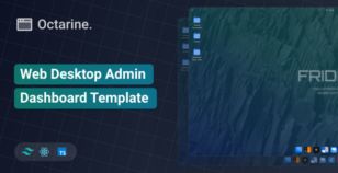 Octarine - Web Desktop React Tailwind Admin Template by Left4code