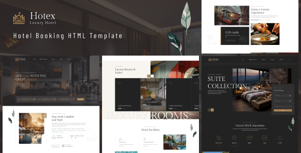 Hotex - Luxury Hotel HTML5 Template by Saptheme