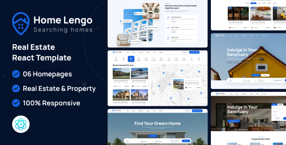 Homelengo - Real Estate React Template by themesflat