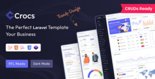 Crocs - Laravel Admin Template by PixelStrap