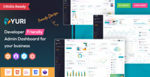 Yuri - Laravel Admin Template by PixelStrap