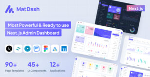 MatDash - Tailwind Next.js Admin Template by adminmart