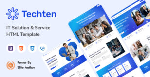 Techten - IT Solutions & Technology HTML5 Template by wpoceans