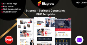 Bizgrow - Business Consulting PHP Template by weblayout