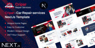 Cripar - Car Repair Services NextJs Template by ThemeServices