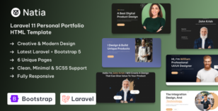 Natia - Personal Portfolio Laravel Template by Zoyo-Themes