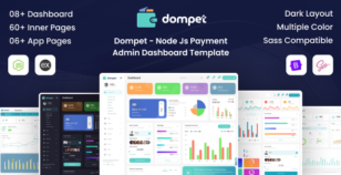 Dompet - Nodejs Payment Bootstrap Admin Dashboard Template by dexignlabs