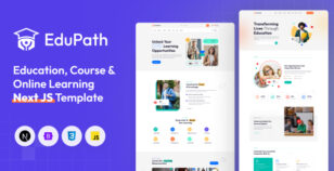 Edupath - LMS, Online Courses, Education NextJs Template by themecorn