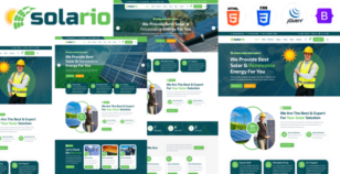 Solario - Solar And Renewable Energy HTML5 Template by LunarTemp