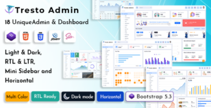 Tresto - Bootstrap Admin Dashboard Template by multipurposethemes