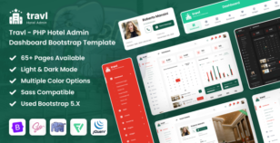 Travl - PHP Hotel Admin Dashboard Bootstrap Template by dexignlabs