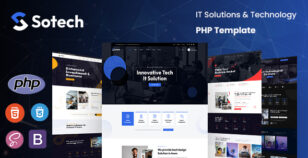 Sotech - Technology & IT Solutions PHP Template by KodeSolution