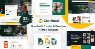 Charifund - Charity Donation & Fundraising HTML Template by wowtheme7