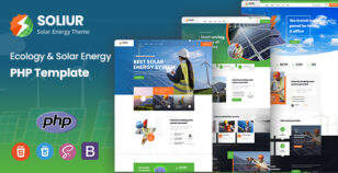 Soliur - Ecology & Solar Energy PHP Template by KodeSolution