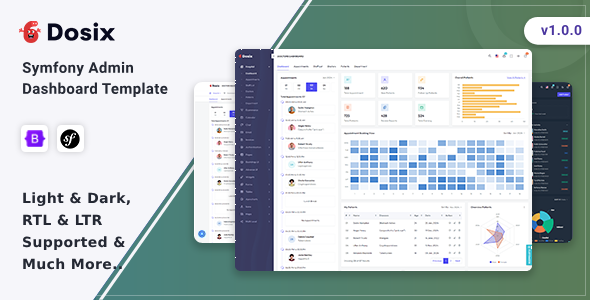 Dosix - Symfony Admin & Dashboard Template by Themesbrand