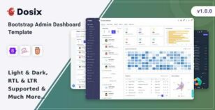 Dosix - Admin & Dashboard Template by Themesbrand