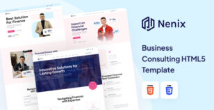 Nenix - Business & Agency Template by Theme_Butterfly