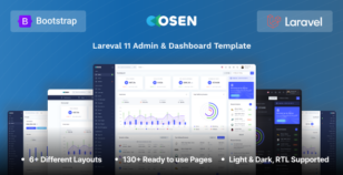 Osen - Laravel 11 Admin & Dashboard Template by coderthemes