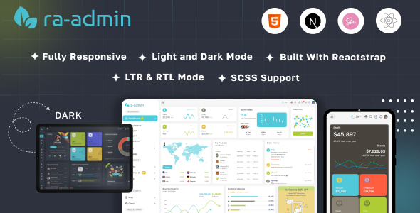 Ra-admin Next JS Admin Dashboard Template by la-themes