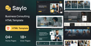 Saylo - Business Consulting HTML Template by themesflat