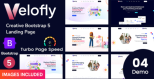 Velofly - Creative Landing Page by ThemeHt