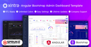 Xintra - Angular Ngbootstrap Admin & Dashboard Template by SPRUKO