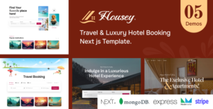 Housey - Resort & Hotel React Next js Template by Theme_Pure