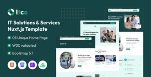 Itco – IT Solutions & Services Nuxtjs Template by slushtheme