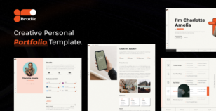 Brodie - Personal Portfolio HTML Template by qzency