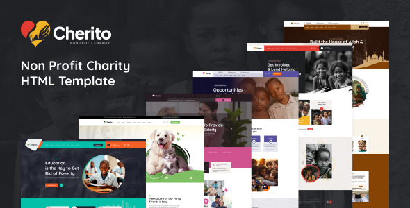 Cherito - Non Profit Charity HTML Template by Layerdrops