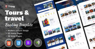 Trisog - Travel Agency Website HTML Template by A1-themes