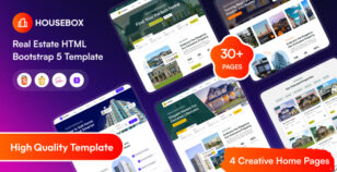 HouseBox - Real Esate HTML Bootstrap 5 Template by alithemes