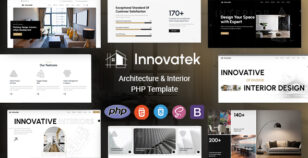 Innovatek - Architecture & Interior PHP Template by KodeSolution