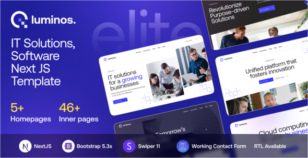 Luminos - IT Solutions & Technology NextJS Template by ThemeWant