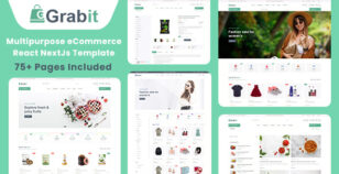 Grabit - Multipurpose eCommerce React NextJs Template by ashishmaraviya